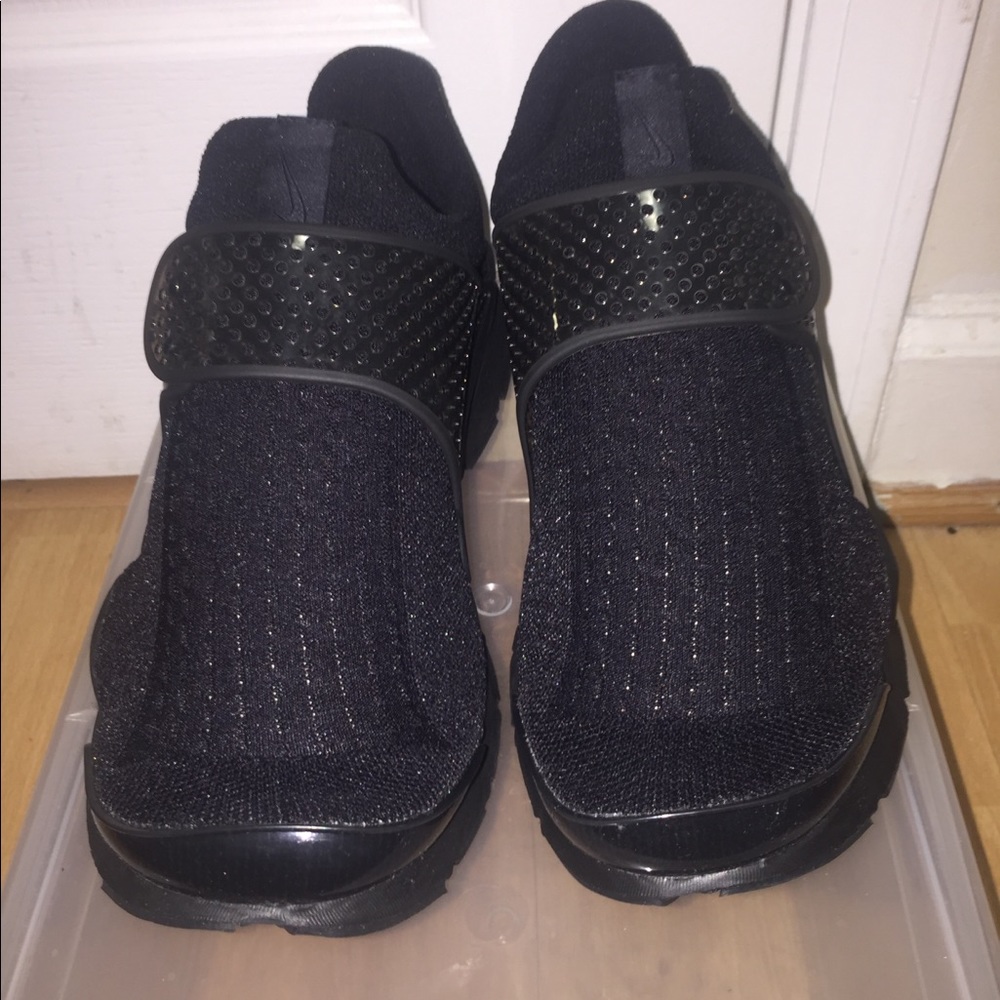 Nike sock dart triple black size 11 men